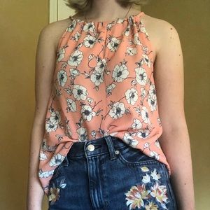 Flowy floral Abercrombie & Fitch top